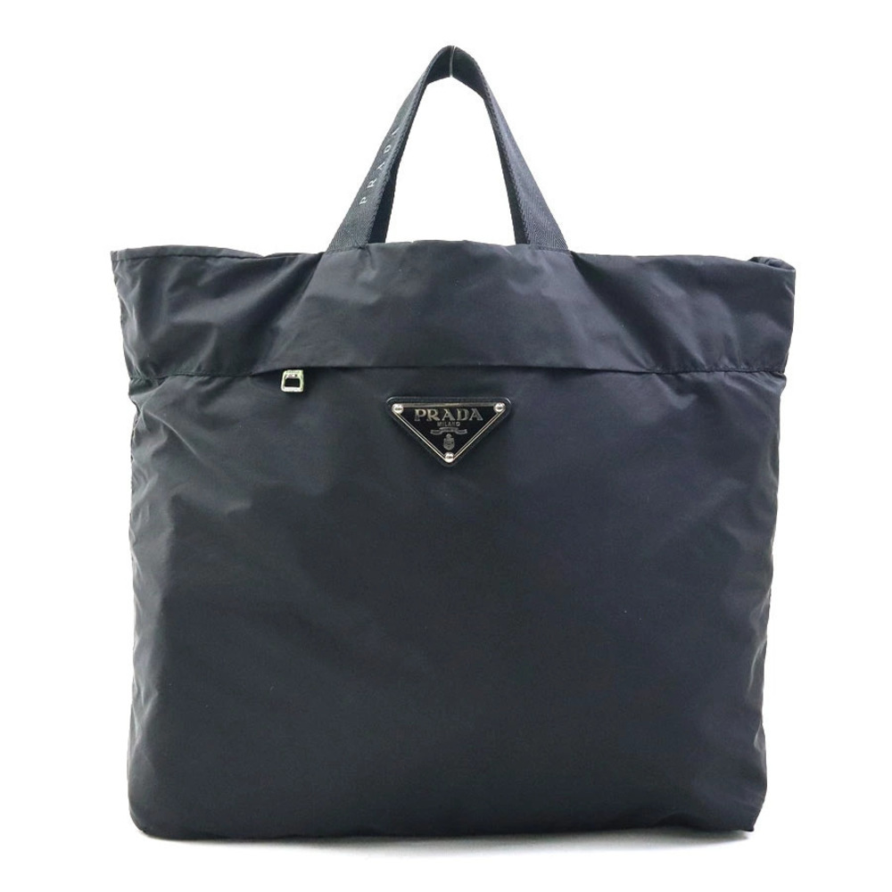Prada Handbag Eco Bag Black